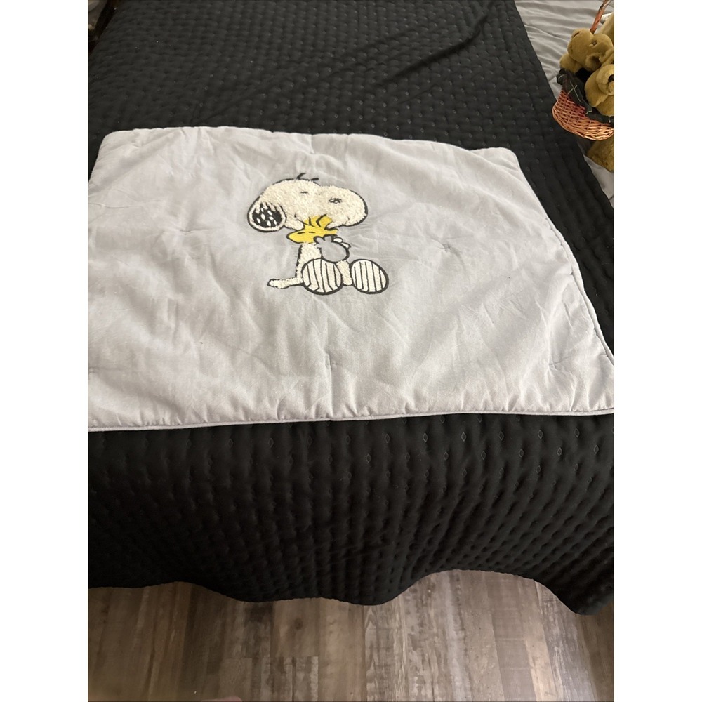 Snoopy Pottery Barn Kids Candle wick Pillow Sham